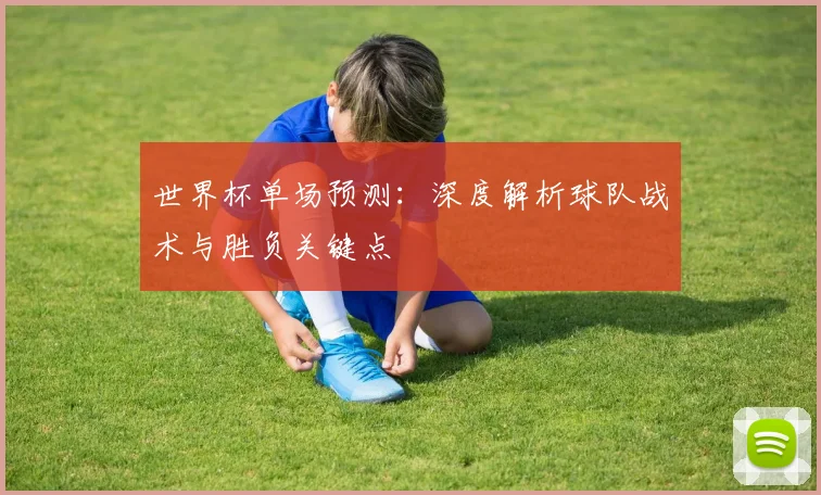 世界杯单场预测:深度解析球队战术与胜负关键点
