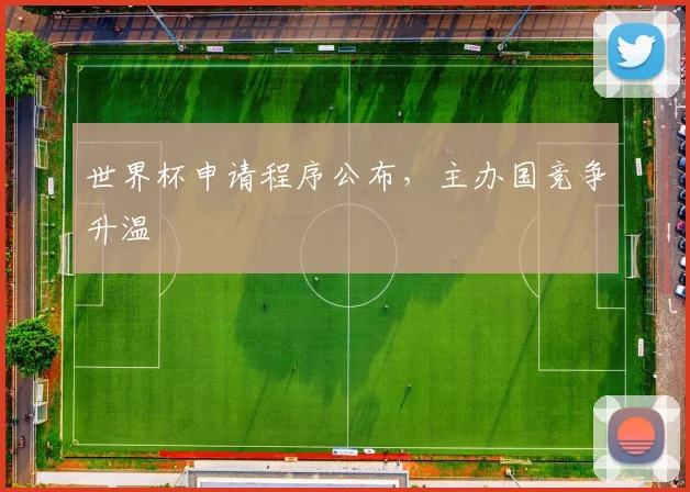 世界杯申请程序公布，主办国竞争升温